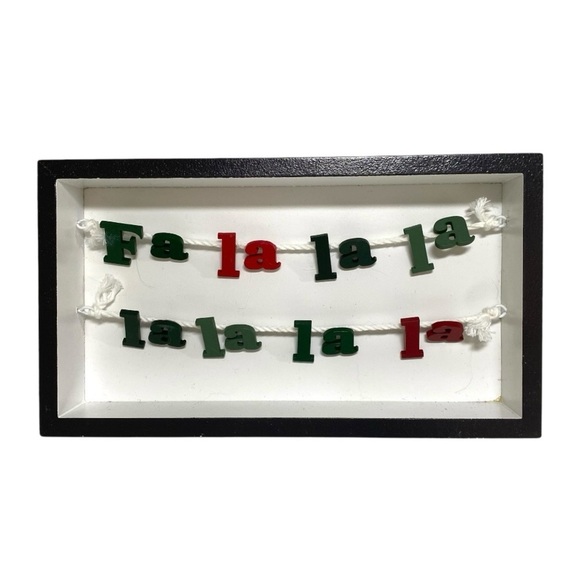 Tabletop Fa La La Christmas Decor Sign Target Gift - Picture 1 of 6